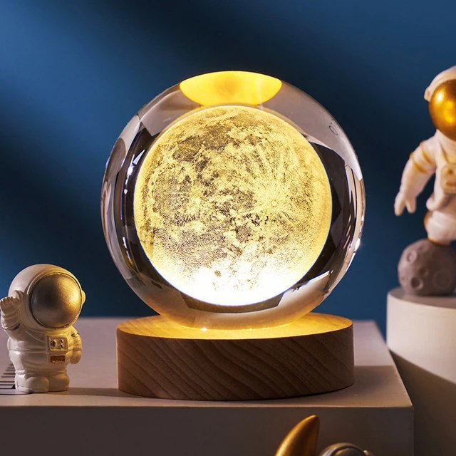 Bola de cristal de Luna 3D – todoymass
